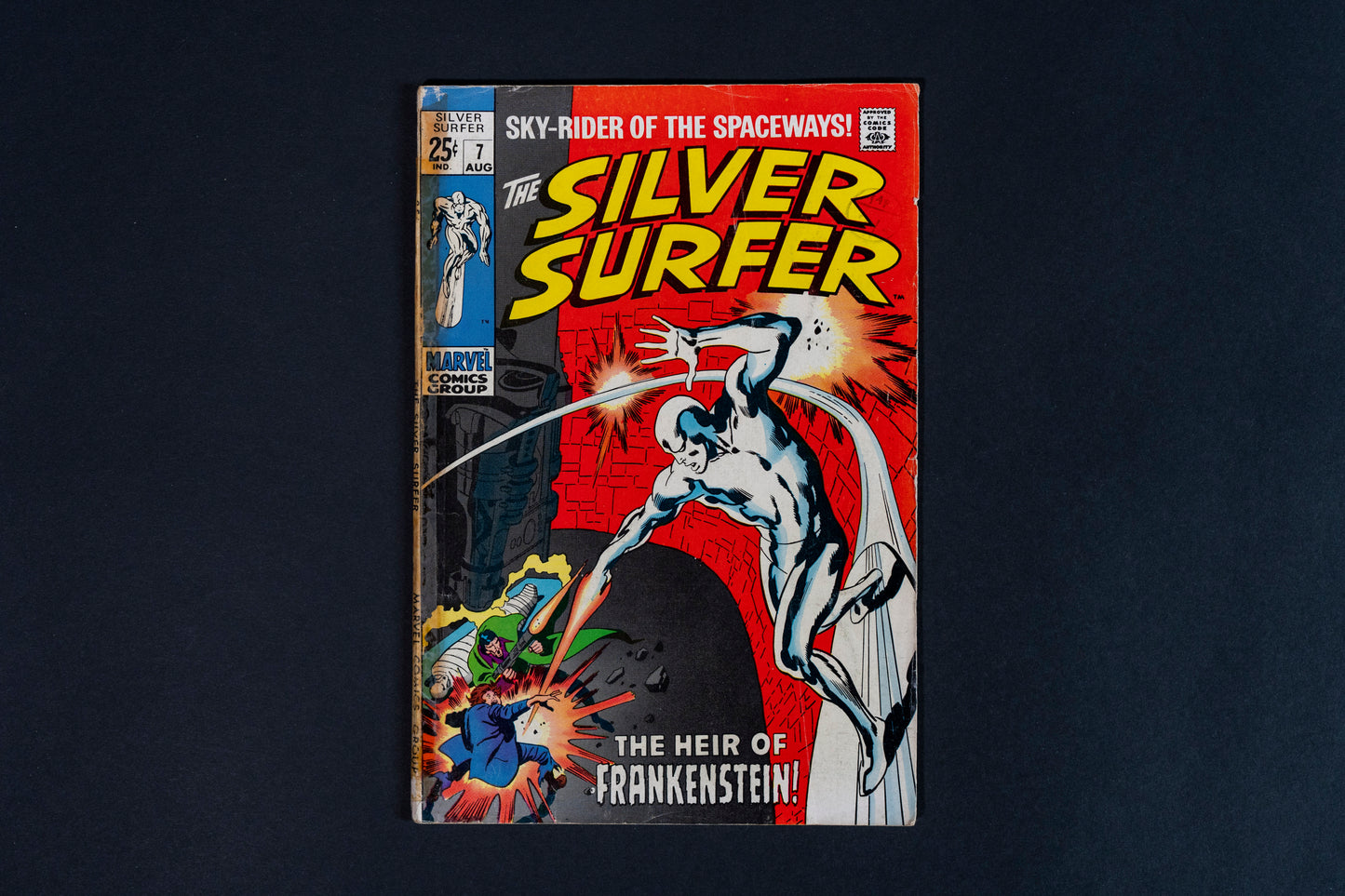 Silver Surfer, Volume 1, #7, Marvel Comics, 1969