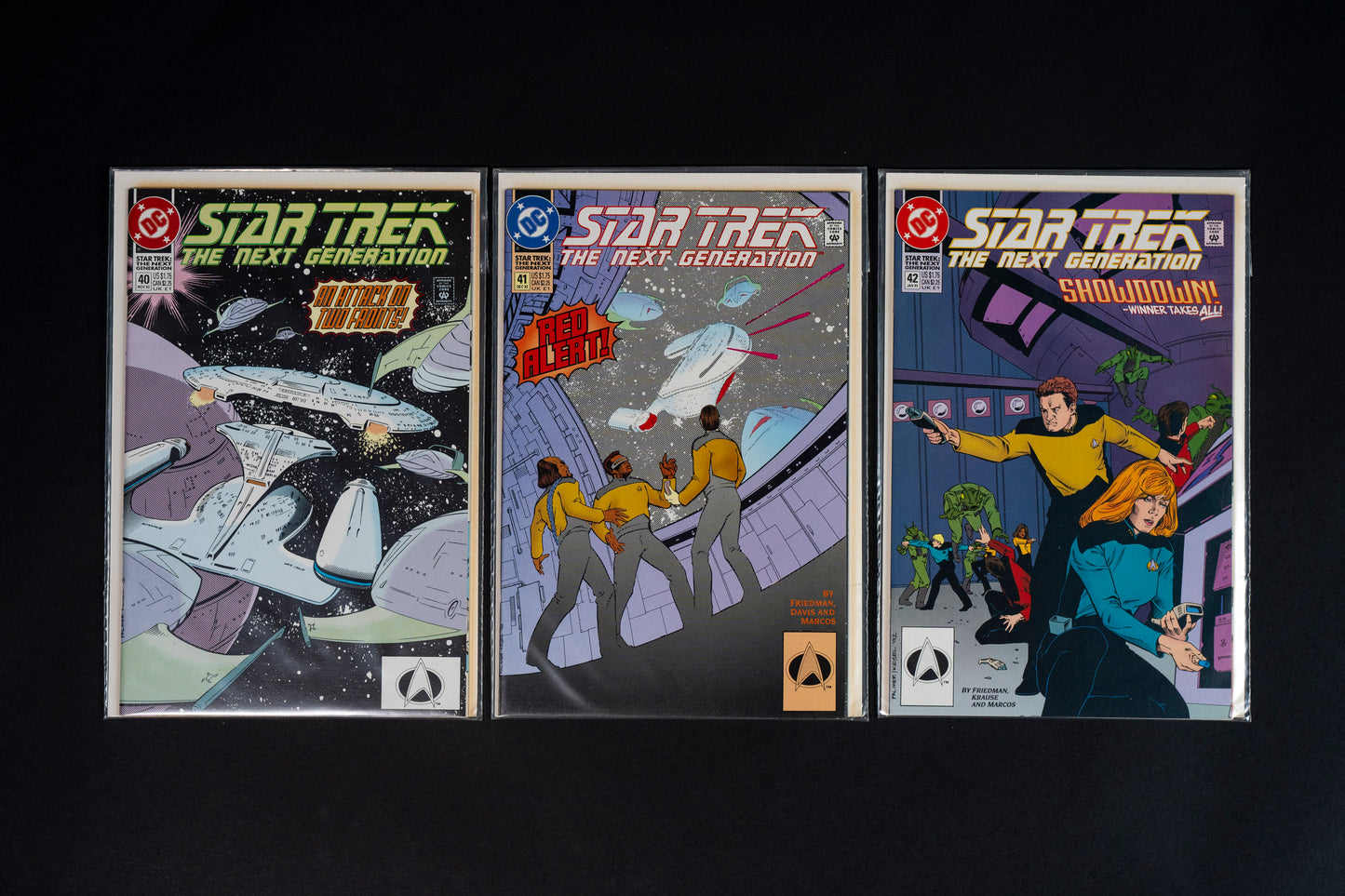 Star Trek The Next Generation, Vol. 2, #40-46 run, DC Comics, 1992-1993