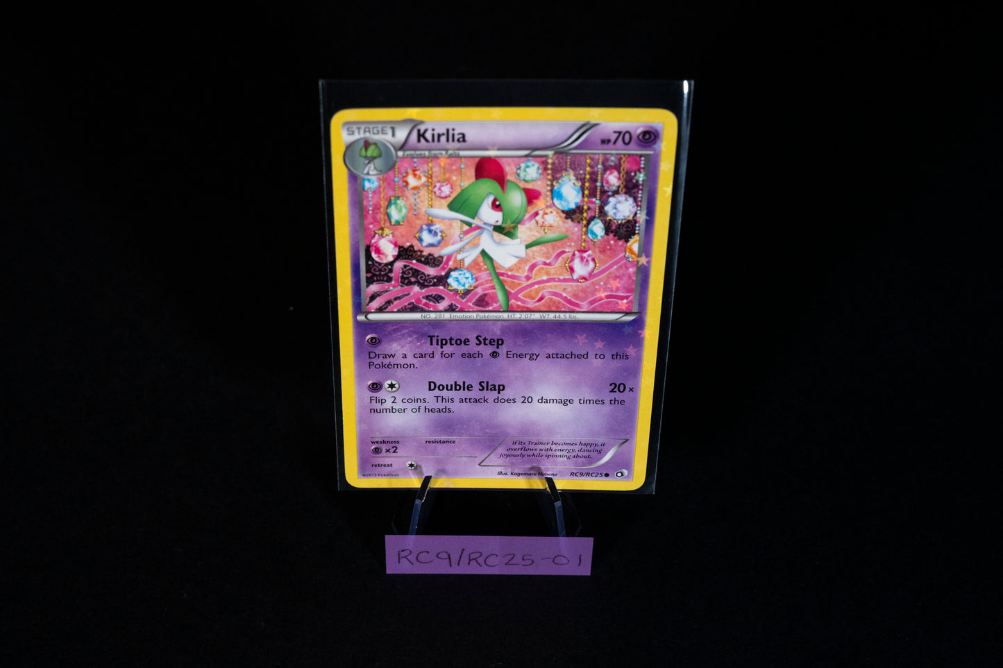 RC9/RC25, Kirlia, Pokemon, Black & White, Legendary Treasures : Radiant Collections, 2013, Common, Ungraded, English