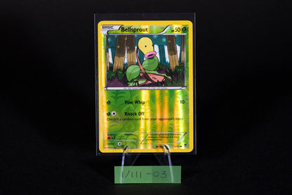 1/111, Bellsprout, Pokemon, XY, Furious Fists, 2014, Common, Ungraded, English