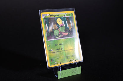 1/111, Bellsprout, Pokemon, XY, Furious Fists, 2014, Common, Ungraded, English