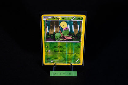 1/111, Bellsprout, Pokemon, XY, Furious Fists, 2014, Common, Ungraded, English