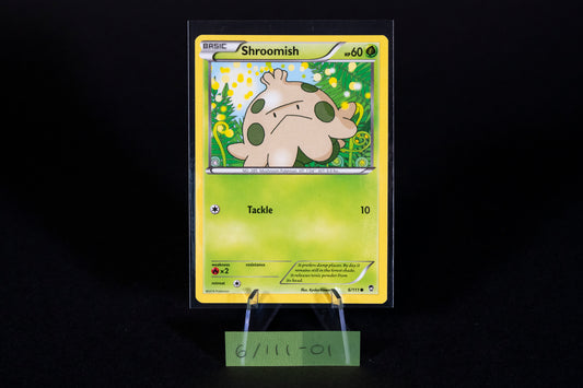 6/111, Shroomish, Pokemon, XY, Furious Fists, 2014, Common, Ungraded, English