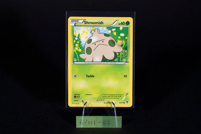 6/111, Shroomish, Pokemon, XY, Furious Fists, 2014, Common, Ungraded, English