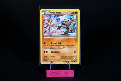 47/111, Hitmonlee, Pokemon, XY, Furious Fists, 2014, Uncommon, Ungraded, English