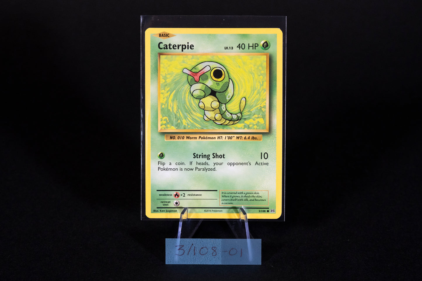 caterpie pokemon card value 2016 | Unbroken Bonds Common Retreat cost 3/108, Caterpie, Pokemon, XY, Evolutions,