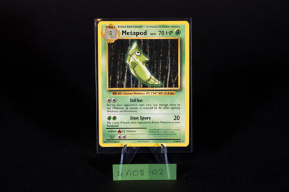 4/108, Metapod, Pokemon, XY, Evolutions, 2016, Uncommon, Ungraded, English