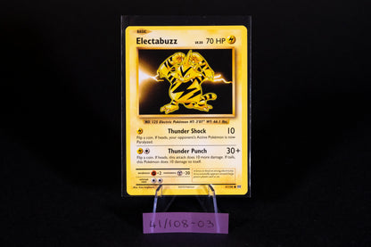 41/108, Electabuzz, Pokemon, XY, Evolutions, 2016, Common, Ungraded, English