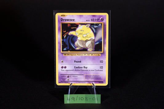 49/108, Drowzee, Pokemon, XY, Evolutions, 2016, Common, Ungraded, English