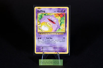 50/108, Koffing, Pokemon, XY, Evolutions, 2016, Uncommon, Ungraded, English