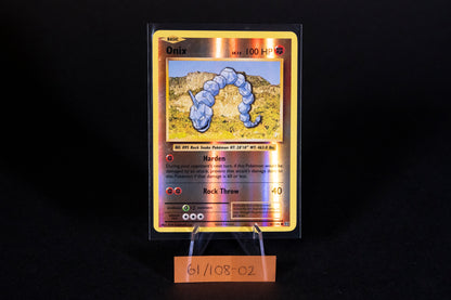 61/108, Onix, Pokemon, XY, Evolutions, 2016, Common, Ungraded, English