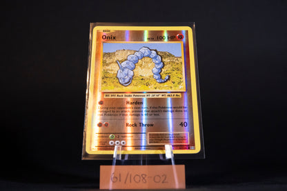 61/108, Onix, Pokemon, XY, Evolutions, 2016, Common, Ungraded, English