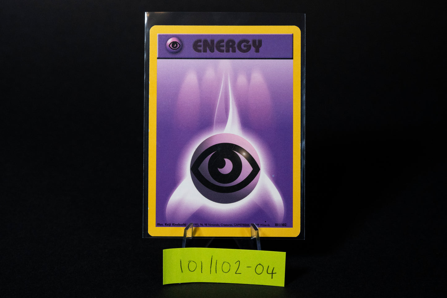 101/102, Psychic Energy, Pokemon, Base Set Unlimited, 1999, Common, Ungraded, English