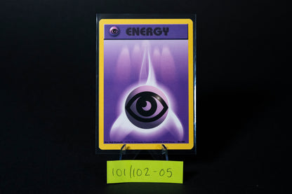 101/102, Psychic Energy, Pokemon, Base Set Unlimited, 1999, Common, Ungraded, English