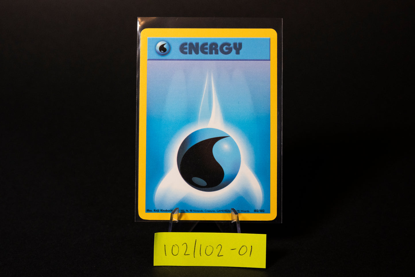 102/102, Water Energy, Pokemon, Base Set Unlimited, 1999, Common, Ungraded, English