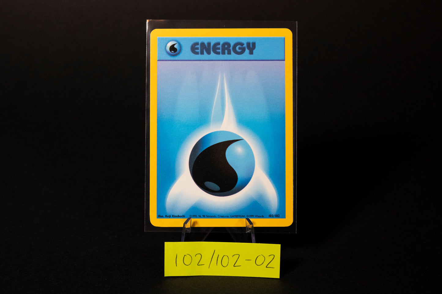 102/102, Water Energy, Pokemon, Base Set Unlimited, 1999, Common, Ungraded, English