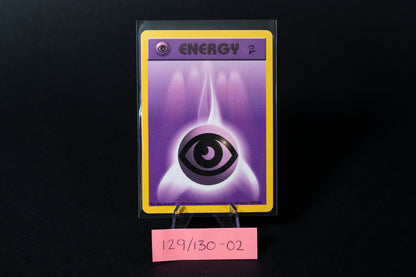 129/130, Psychic Energy, Pokemon, Base Set 2, 2000, Common, Ungraded, English