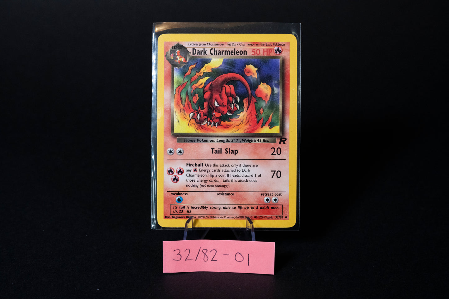 32/82, Dark Charmeleon, Pokemon, Team Rocket, 2000, Uncommon, Ungraded, English