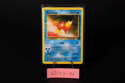 47/82, Magikarp, Pokemon, Team Rocket, 2000, Uncommon, Ungraded, English