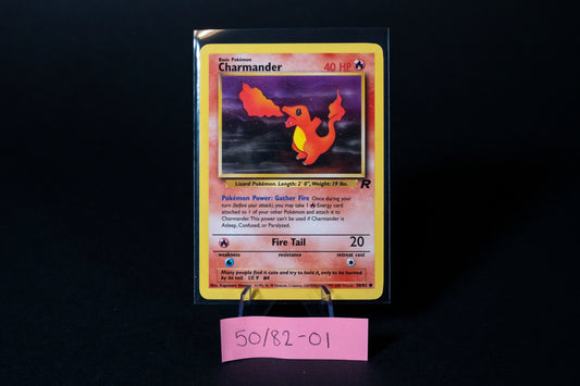 50/82, Charmander, Pokemon, Team Rocket, 2000, Common, Ungraded, English