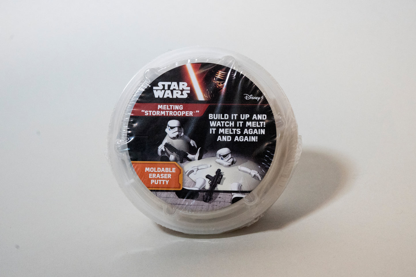 Melting Stormtrooper, Moldable Eraser Putty, Star Wars, Disney, Boxed Sealed