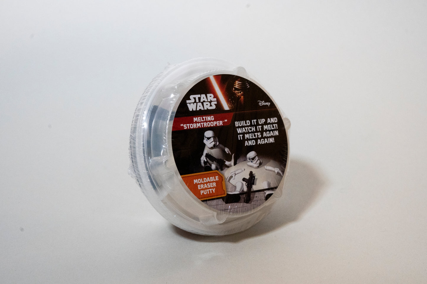 Melting Stormtrooper, Moldable Eraser Putty, Star Wars, Disney, Boxed Sealed