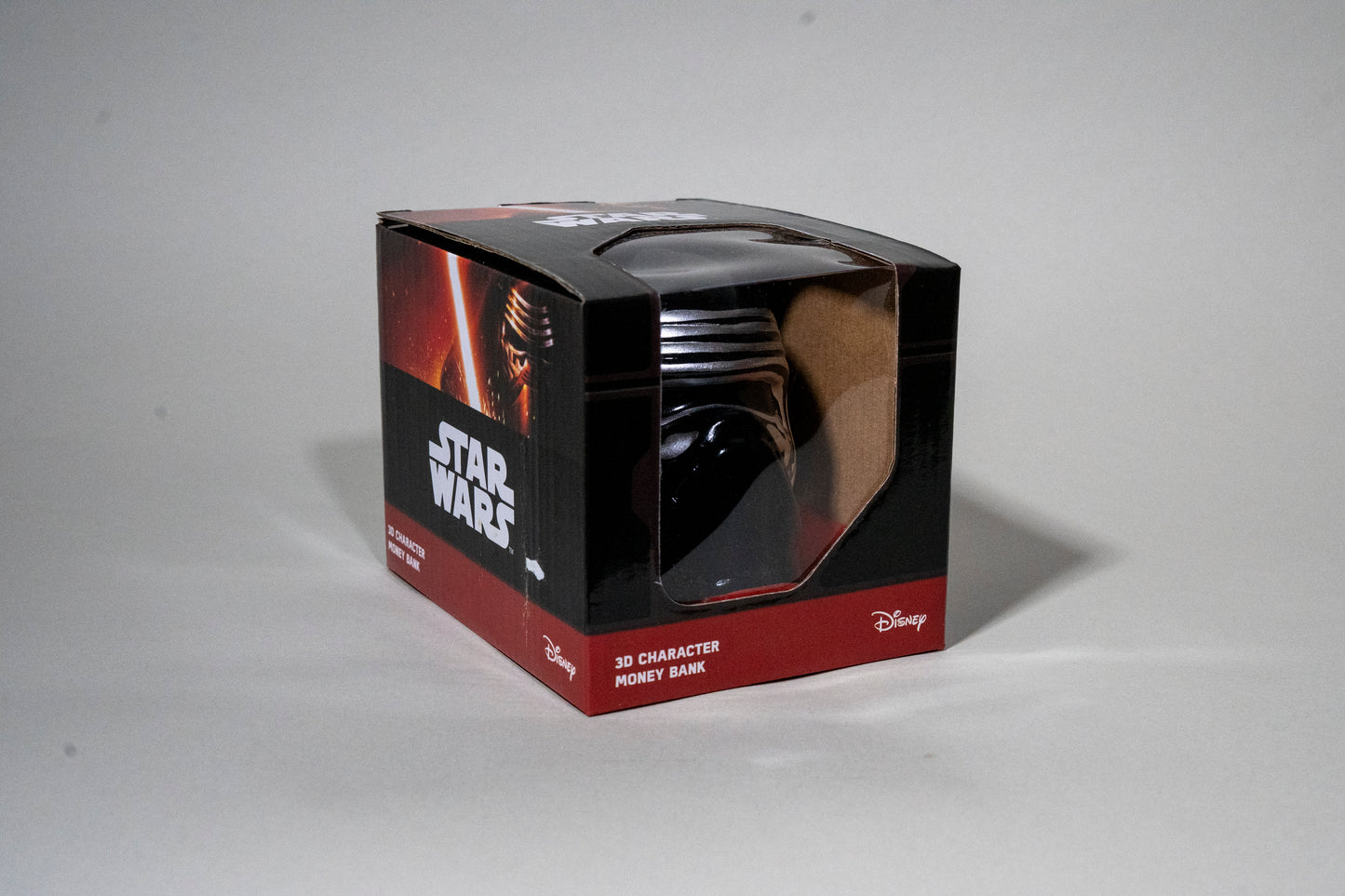 Kylo Ren Ceramic Saving Bank, Star Wars, Episode VII, Disney, Zak!, 2015, New Sealed