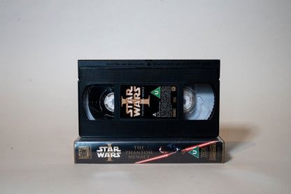 The Phantom Menace, Star Wars, VHS, THX Digitally Mastered, 2000, Boxed