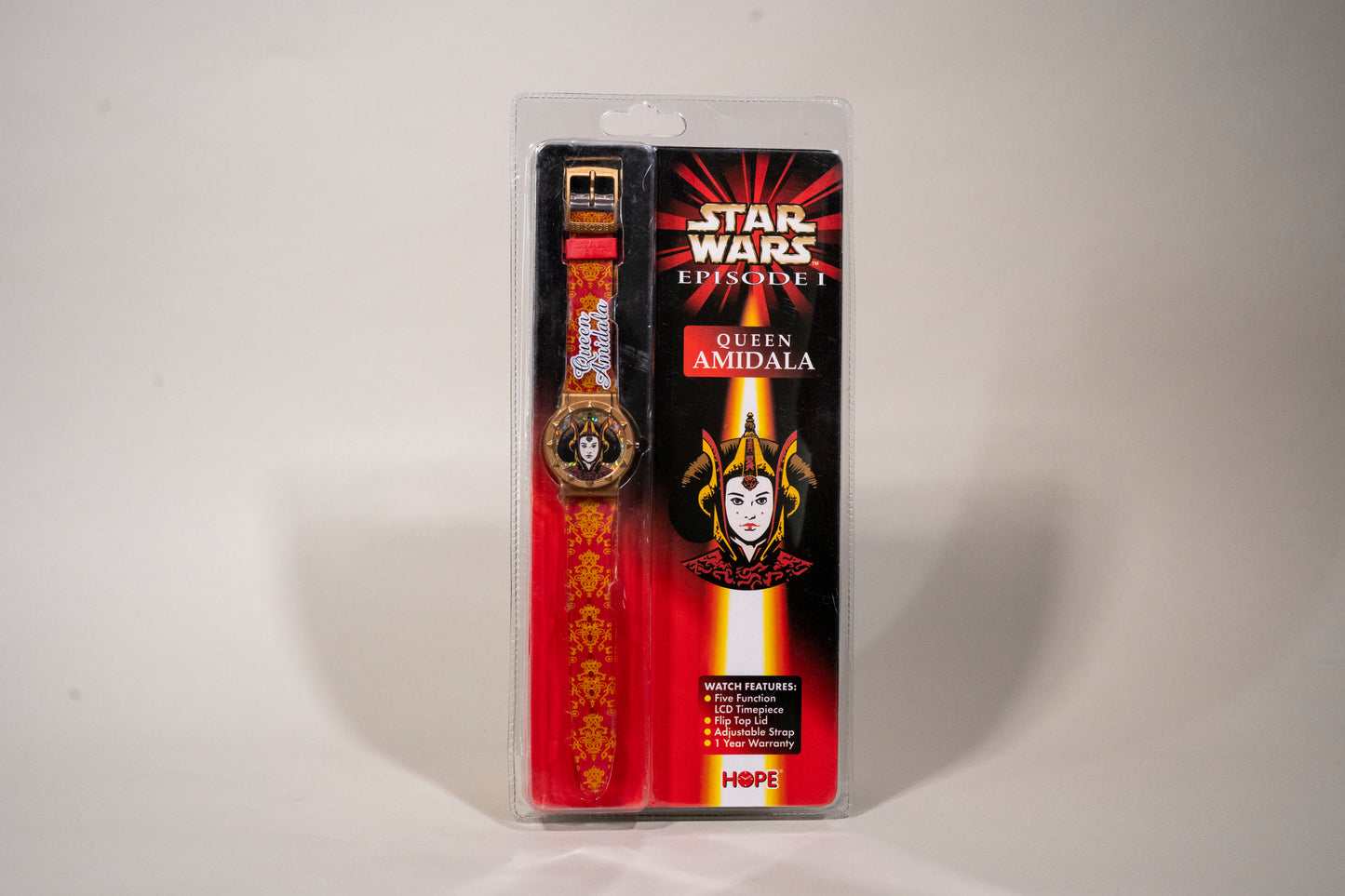 Queen Amidala Watch, Star Wars, Episode I, Hope, 1999, Boxed Sealed