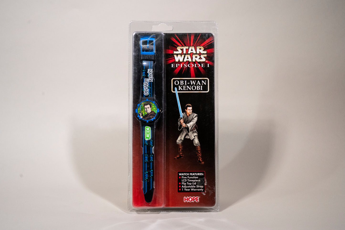 Obi-Wan-Kenobi Watch, Star Wars, Episode I, Hope, 1999, Boxed Sealed