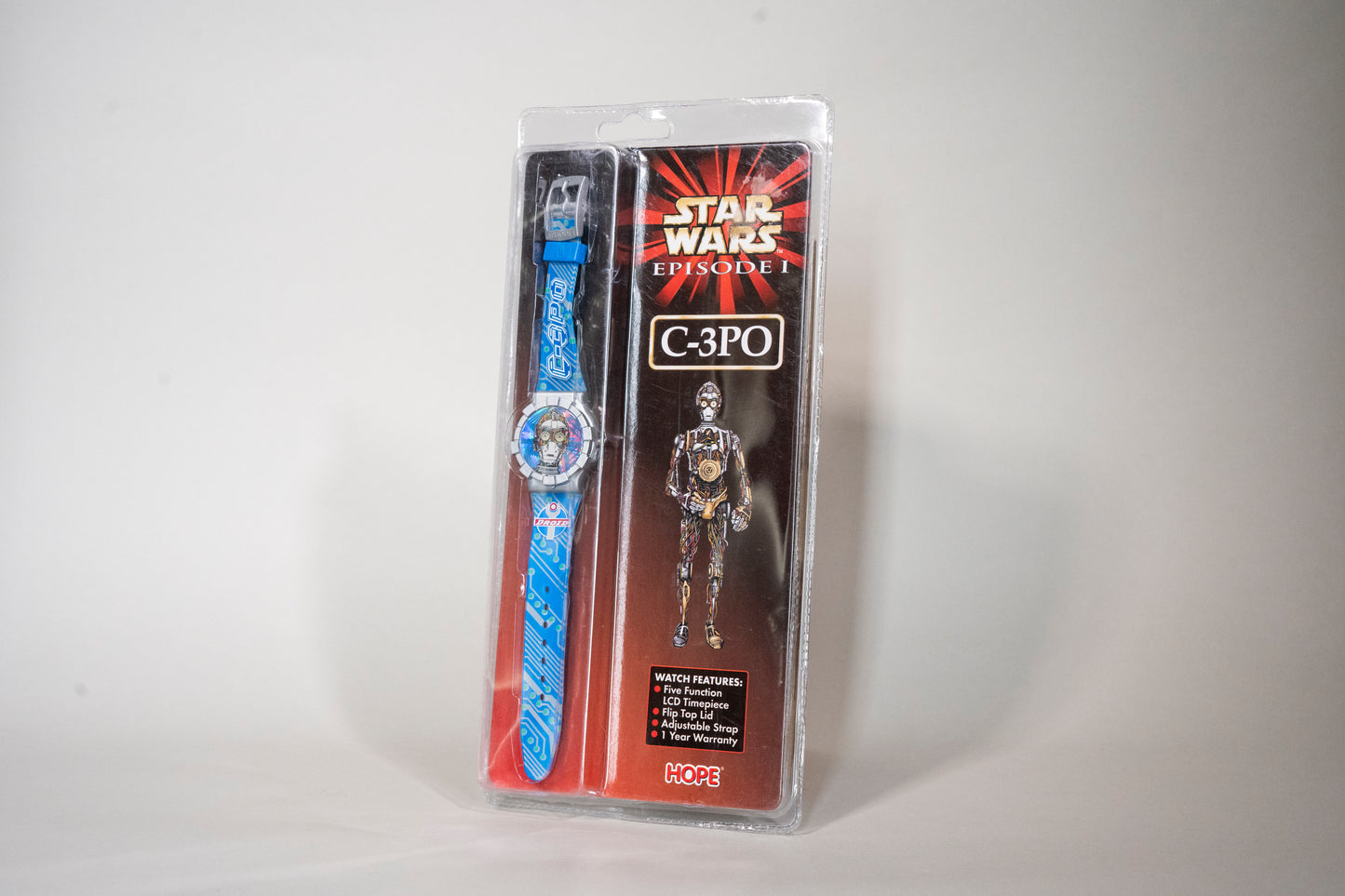 C-3PO Watch, Star Wars, Episode I, Hope, 1999, Boxed Sealed