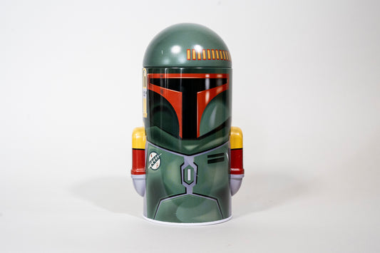 Boba Fett Money Coin Saving Tin, Star Wars, Piggy Bank, 2015, EMPTY