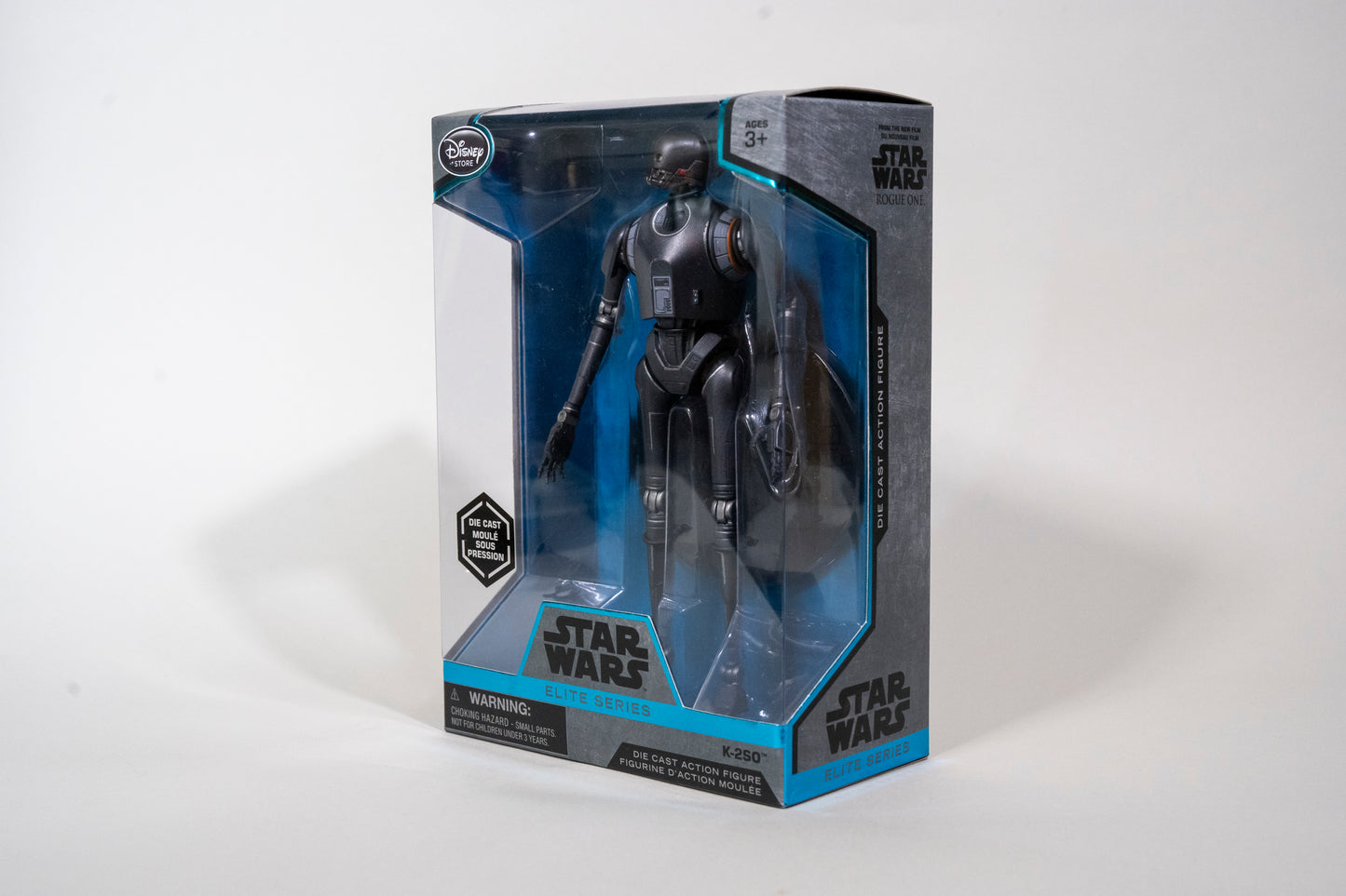 K-2SO Die Cast Action Figure, Star Wars, Rouge One, Elite Series, Disney, 2016, Boxed Sealed