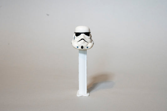 Stormtrooper Pez Dispenser, Star Wars, Empty