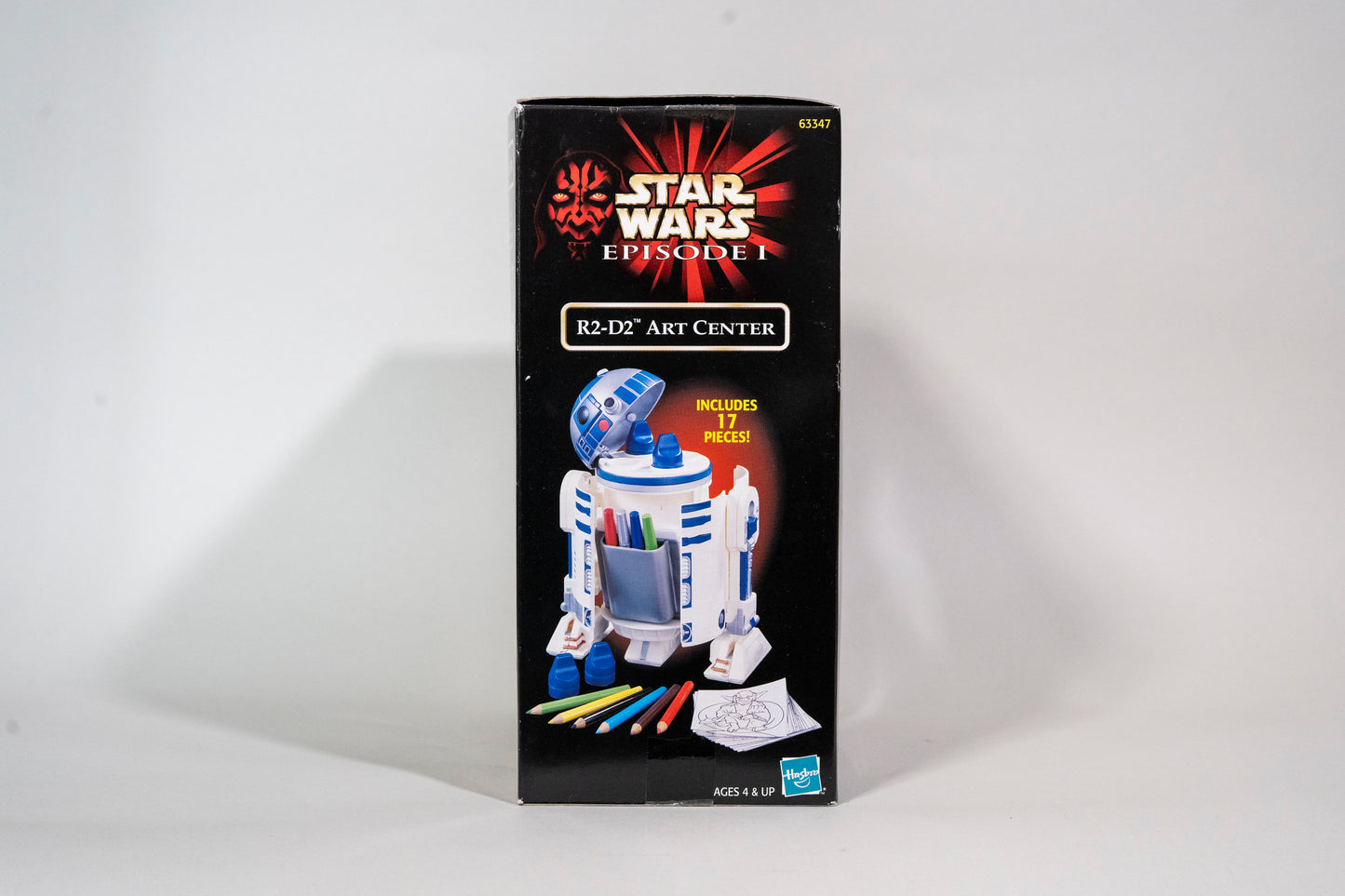 R2-D2 Art Center, Star Wars, Episode 1: The Phantom Menace, Hasbro, 1998, Boxed Opened