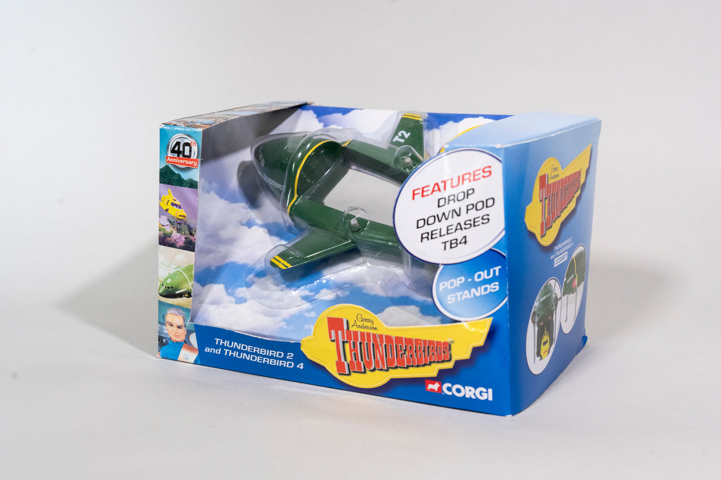 Thunderbird 2 & 4 Corgi Diecast Model CC00801, Thunderbirds, Corgi, 2005, Boxed Sealed