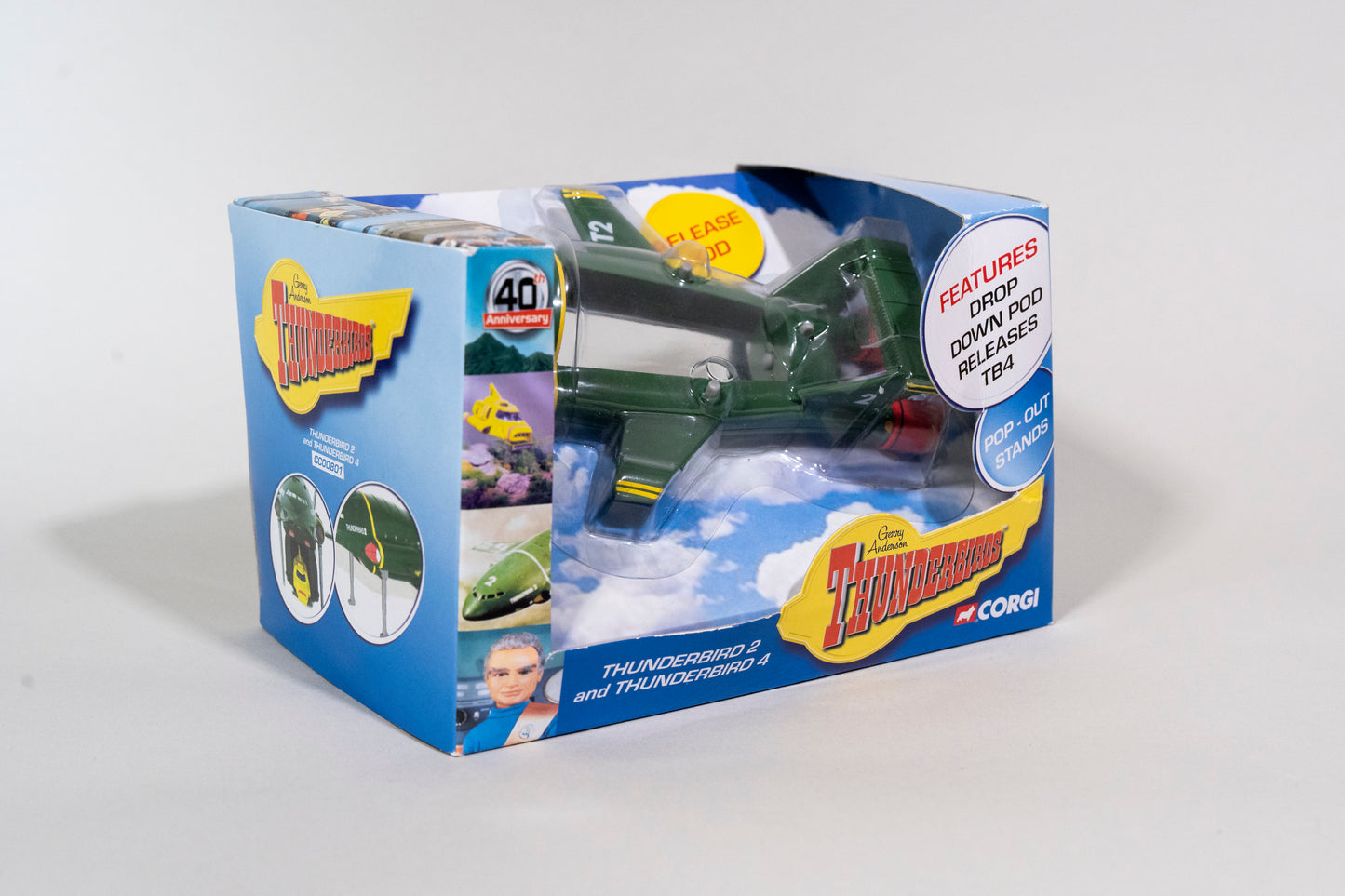 Thunderbird 2 & 4 Corgi Diecast Model CC00801, Thunderbirds, Corgi, 2005, Boxed Sealed