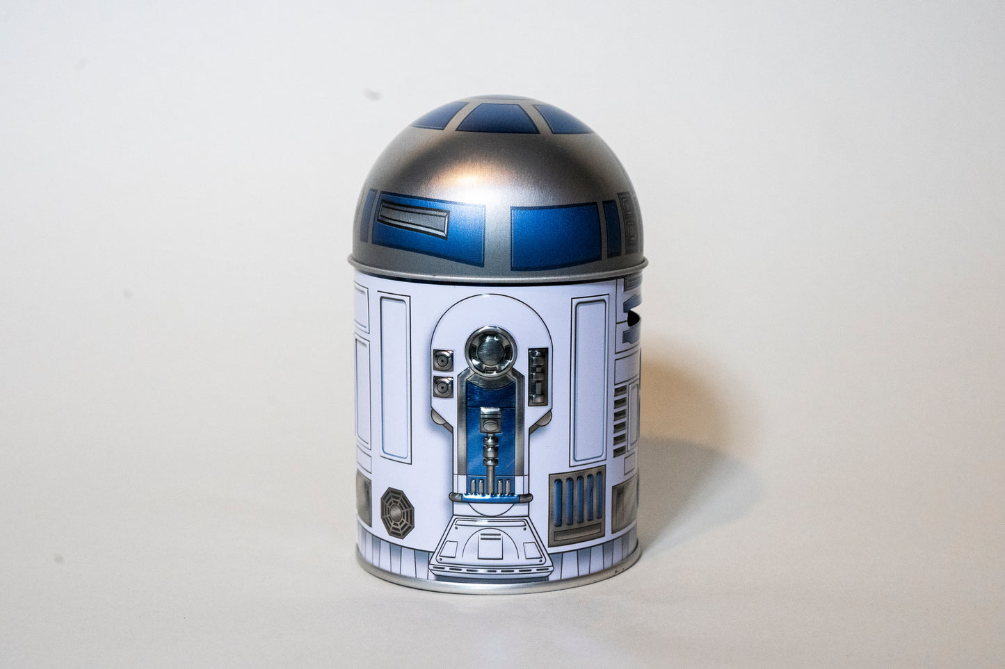 R2-D2 Money Tin Chocolate Container, Star Wars, Piggy bank, EMPTY