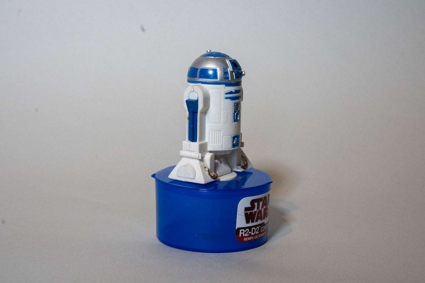 R2-D2 Candy Container Bon Bon Buddies, Star Wars, Clone Wars, Sweet Container, 2008, EMPTY