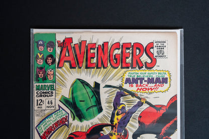 The Avengers, Vol.1 #46, Marvel Comics, 1967, Cent Edition