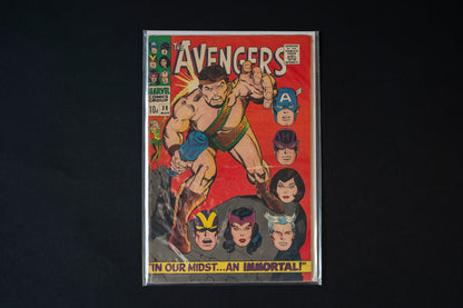 The Avengers, Vol.1 #38, Marvel Comics, 1967, Pence Edition