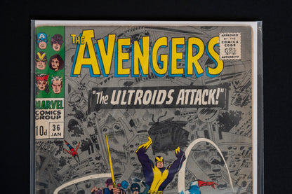 The Avengers, Vol.1 #36, Marvel Comics, 1967, Pence Edition