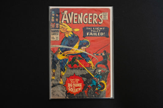 The Avengers, Vol.1 #35, Marvel Comics, 1966, Pence Edition