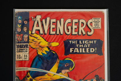 The Avengers, Vol.1 #35, Marvel Comics, 1966, Pence Edition