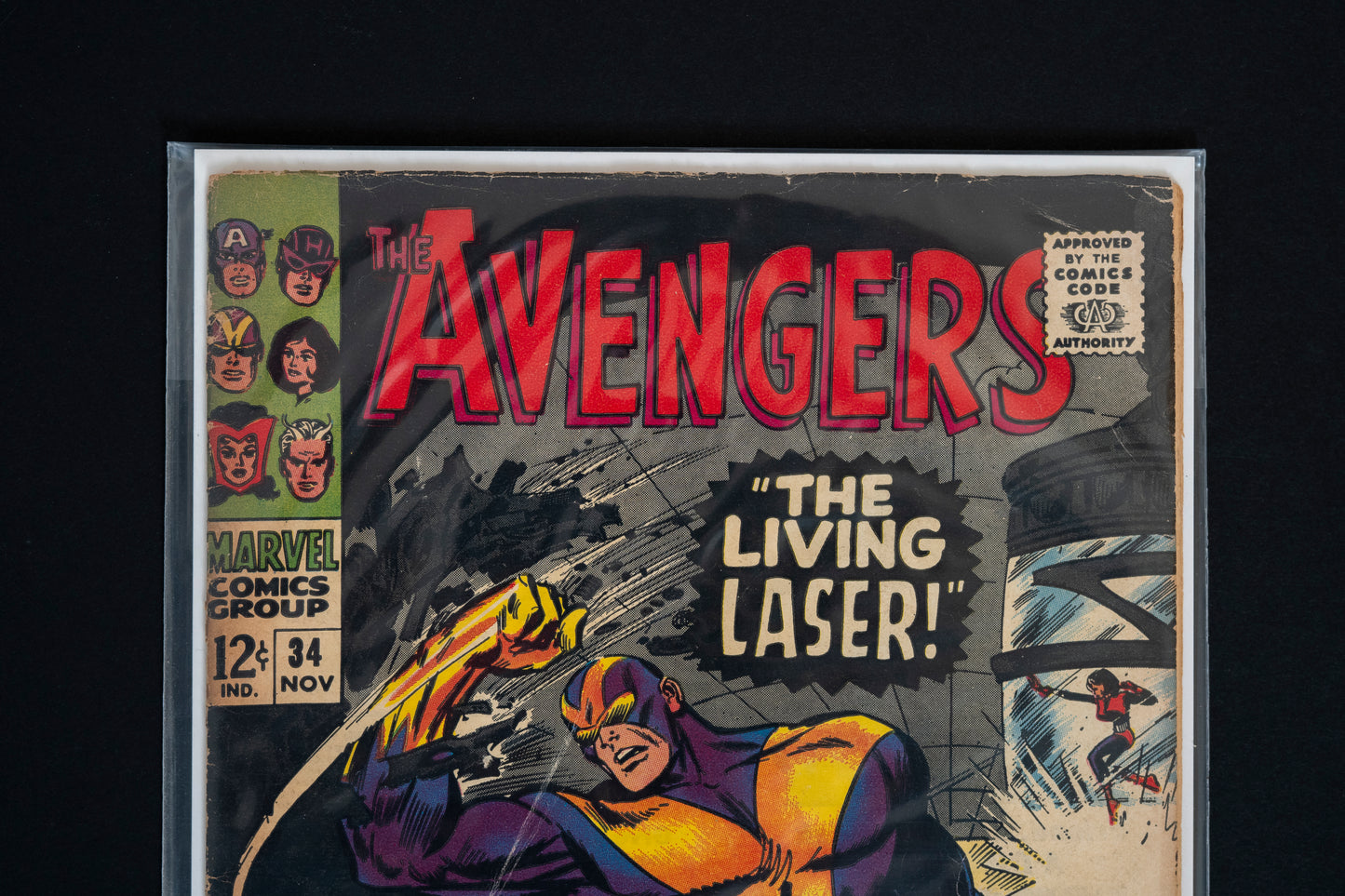 The Avengers, Vol.1 #34, Marvel Comics, 1966, Cent Edition