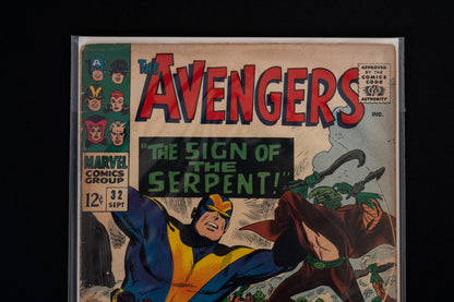 The Avengers, Vol.1 #32, Marvel Comics, 1966, Cent Edition