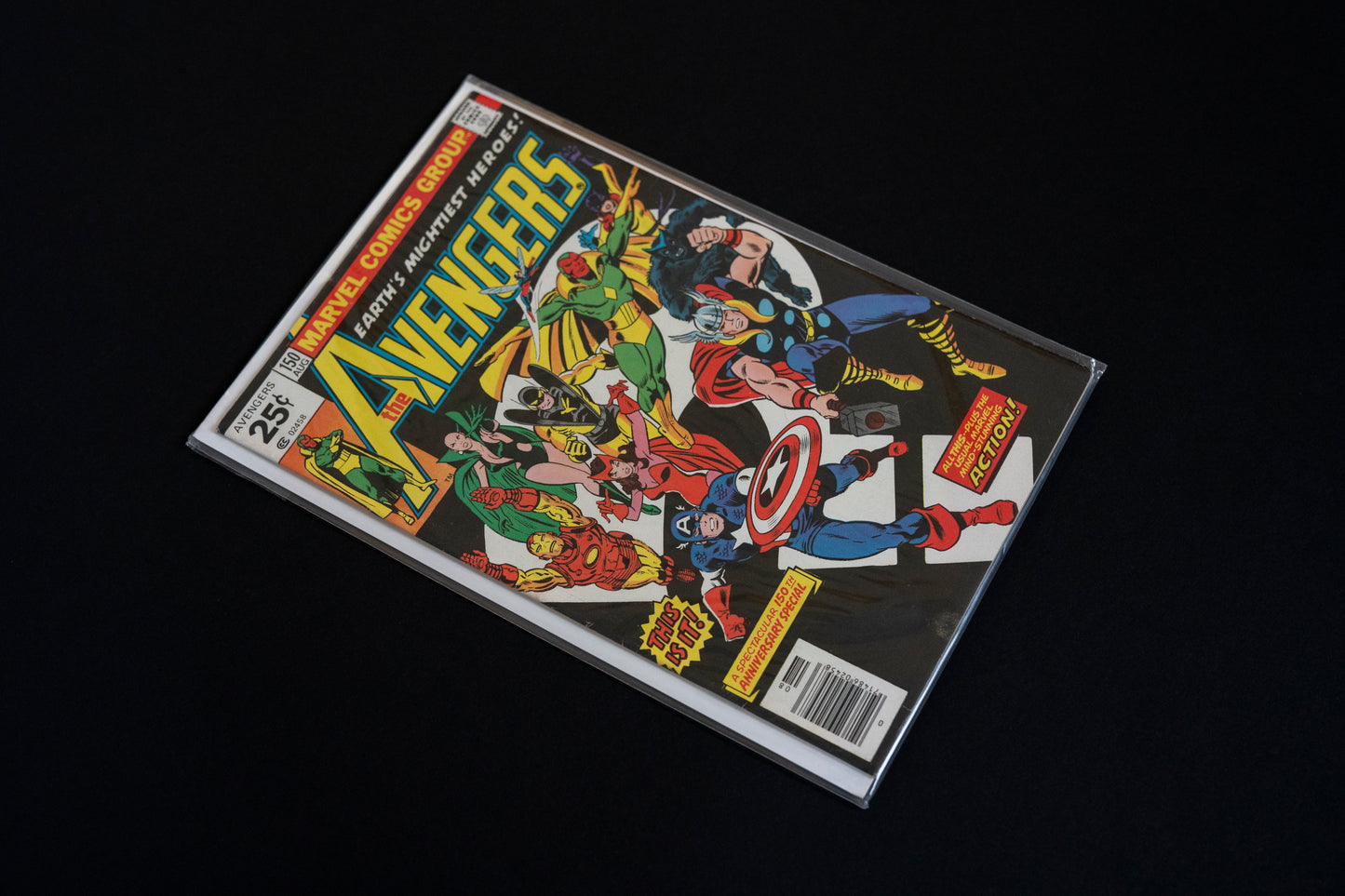 The Avengers, Vol.1 #150, Marvel Comics, 1976, Cent Edition