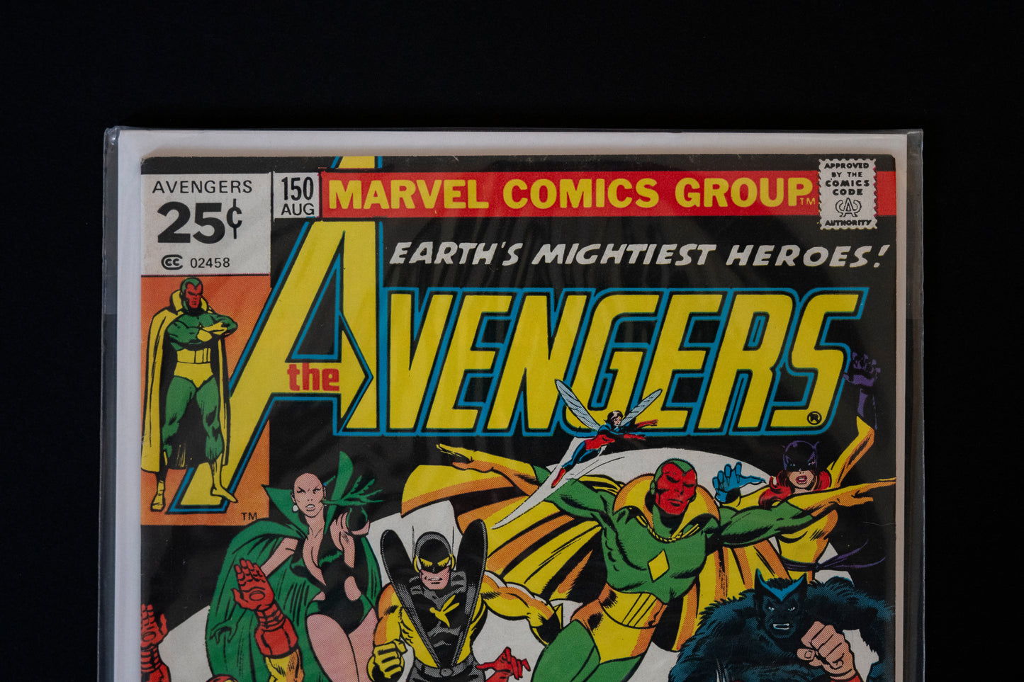 The Avengers, Vol.1 #150, Marvel Comics, 1976, Cent Edition