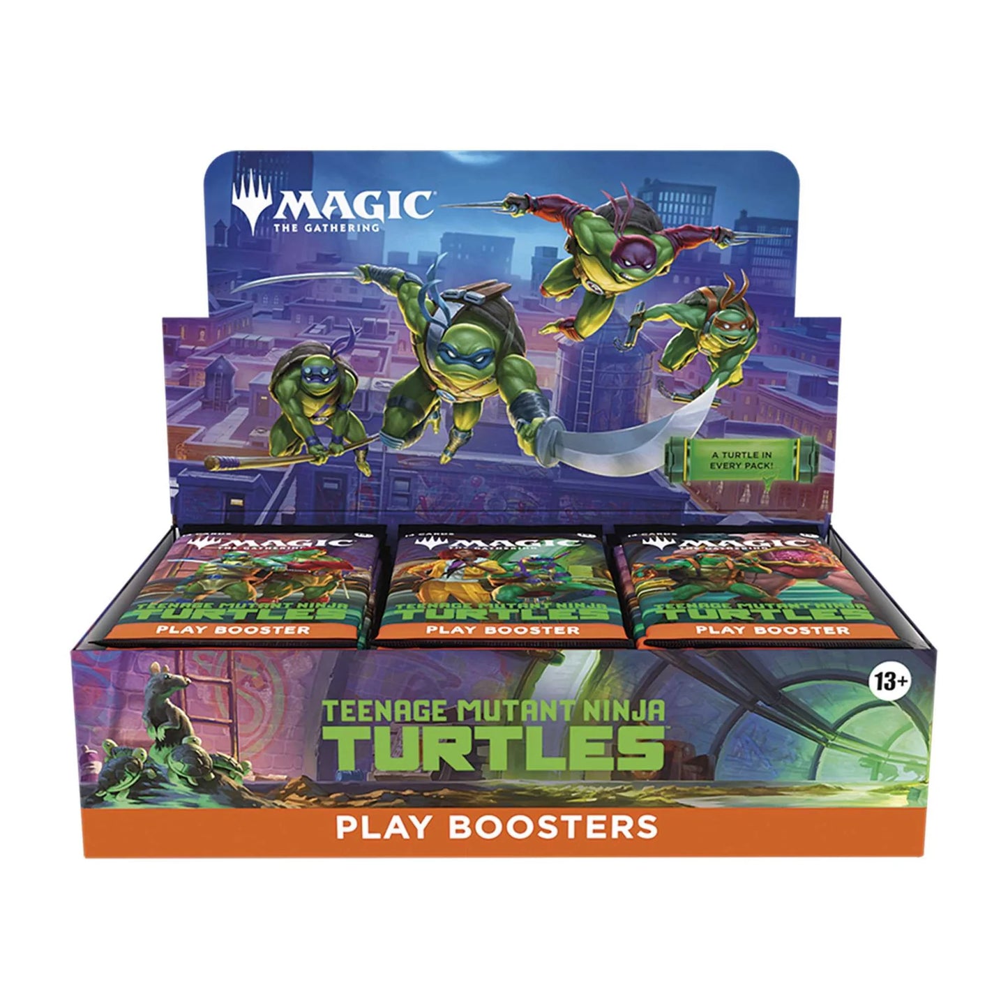 Magic: The Gathering,Teenage Mutant Ninja Turtles, Play Booster, Boxed Sealed