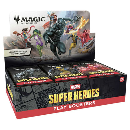 Magic: The Gathering, Marvel Super Heroes Play Booster Box, Boxed Sealed